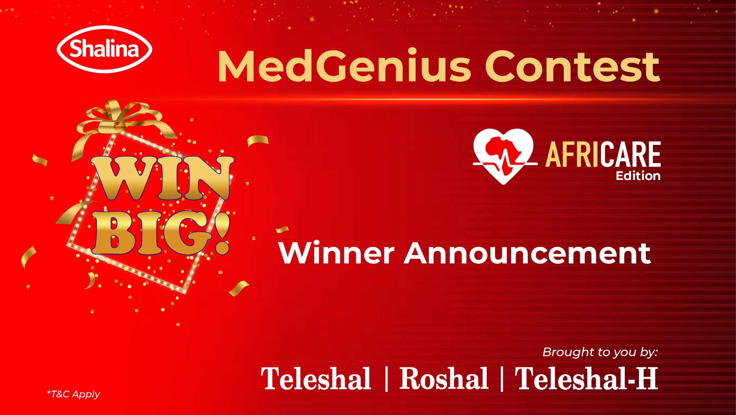 Detailed image- Winner announcement